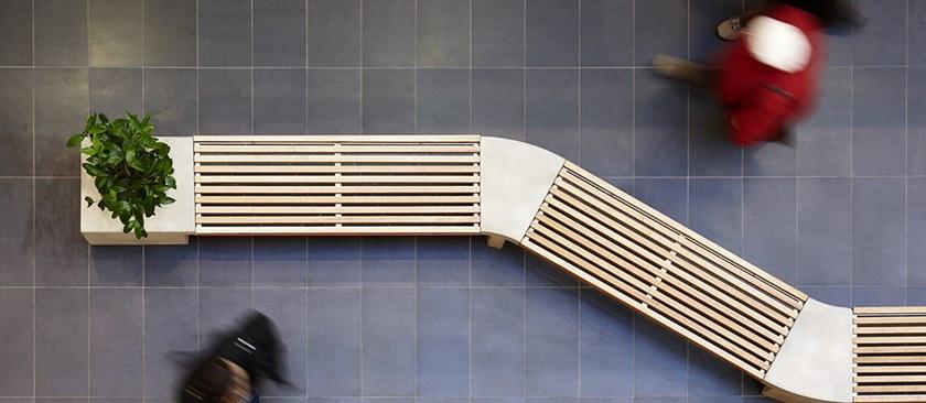 Nola Industrier Бетонная скамья без спинки sun-id-1434906 - Вид №15