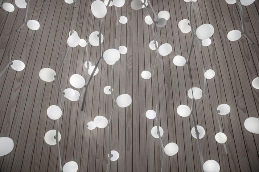 BROKIS Подвесной светильник из дутого стекла и металла Ivy sun-id-1379416 - Вид №7