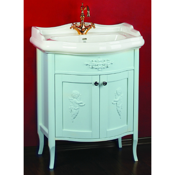 Комплект мебели MIGLIORE Bella ML.BLL-BA446 AV - слоновая кость ML.BLL-BA446 AV/ML.BLL-SP447/ML.BLL-25.073.BI - Вид №1