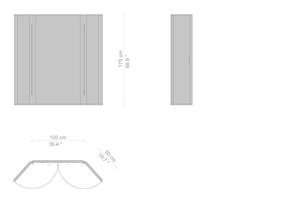 Деревянный шпон экран CASSINA Stay ARCH-00153089 - Вид №2