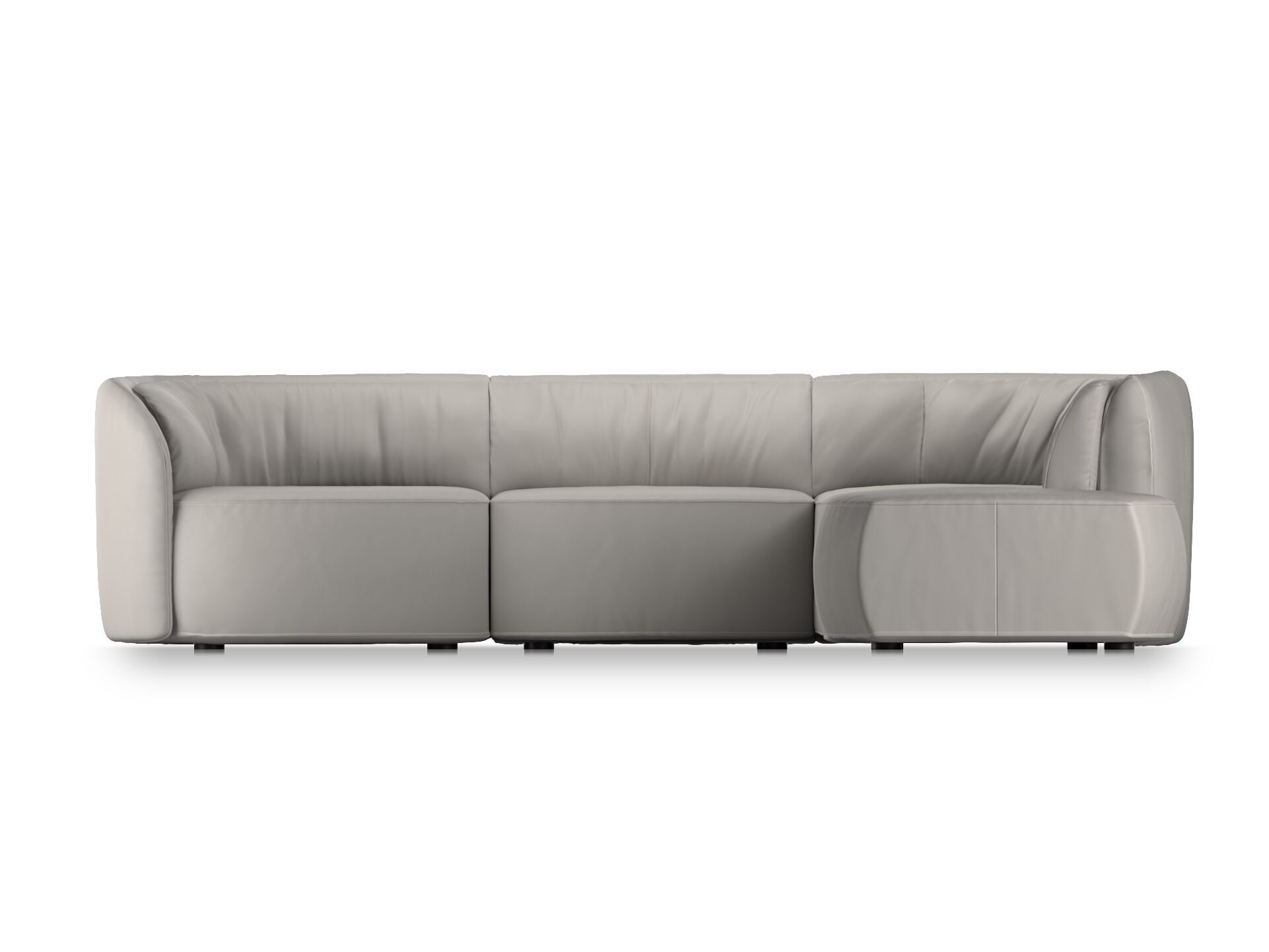 Кожаный модульный угловой диван Natuzzi Italia Deep ARCH-00063419 - Вид №2