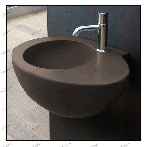 LGLS56AN Подвесная раковина настенная овальная Ceramica Cielo 