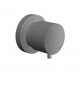 73525/3 3-ходовой переключатель (1 вход - 3 выхода) из матовой нержавеющей стали 316. Bongio Time2020 Basic