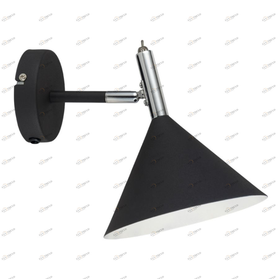 Светильник настенный Nyso, черный/хром Halo Design 991072