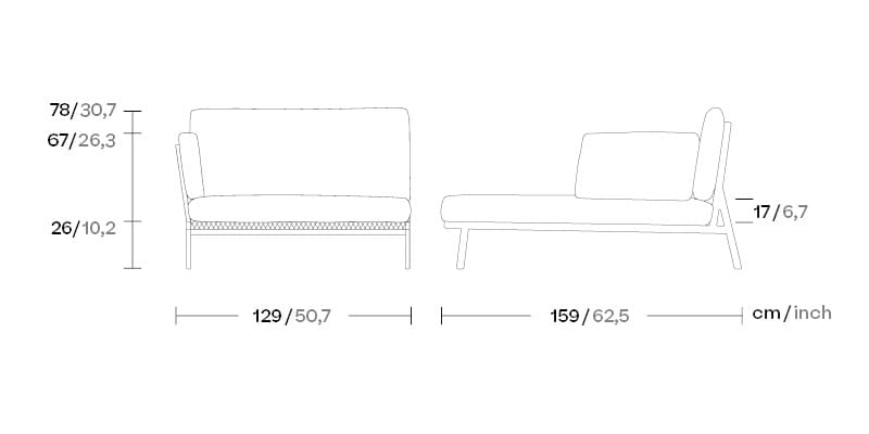 Ткань сад кровать Kettal Vieques ARCH-00132080 - Вид №6