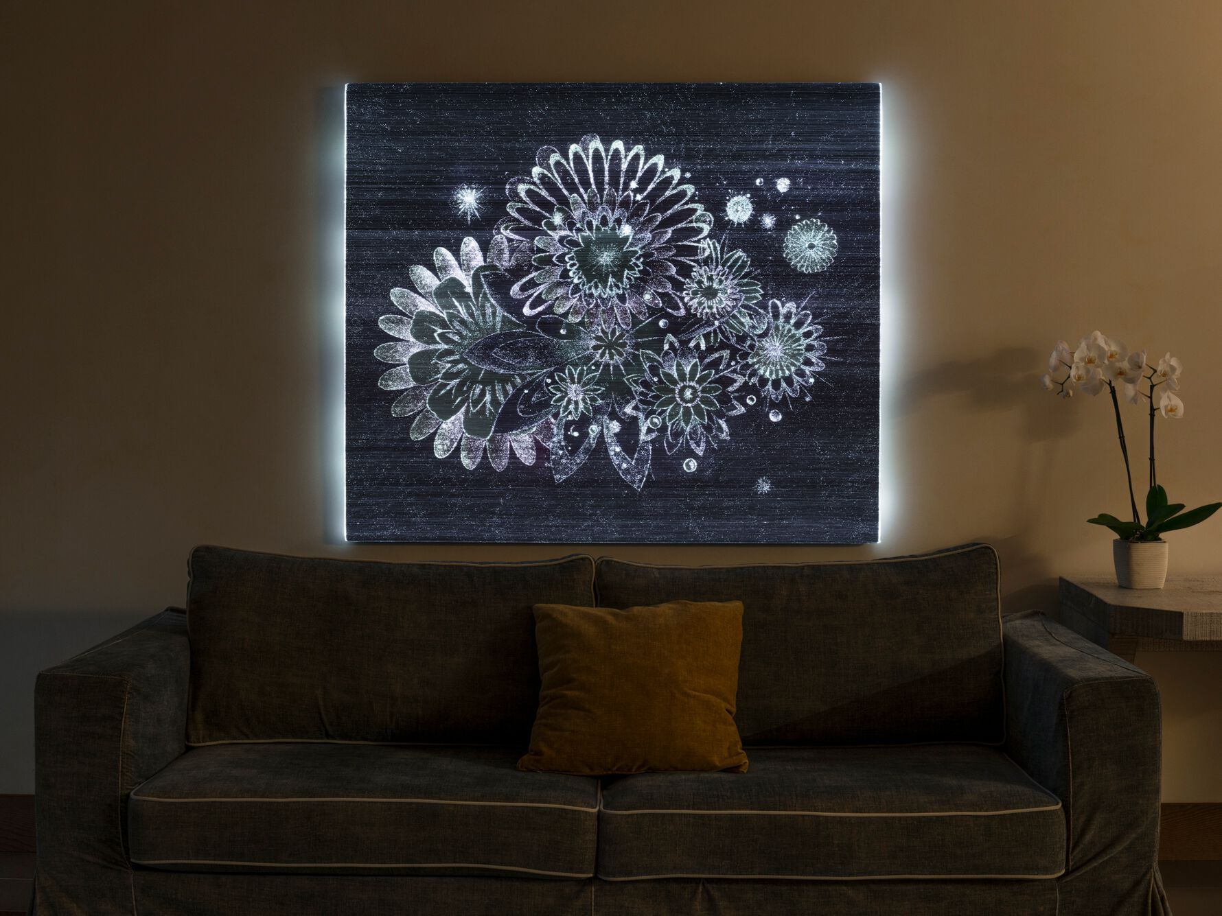 Световая декоративная панель из ткани с оптическим волокном DREAMLUX® Pannelli decorativi ARCH-00067399 - Вид №16