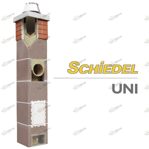 SCHIEDEL Комплекты дымохода (одноходовой) 5866