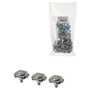 Комплект соединительный двойной TDM Electric 150x100x50 мм цвет серый 50 шт.