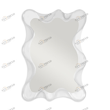 Зеркало 27113-980-140 Зеркало с зубчатым краем - белое Phylrich 