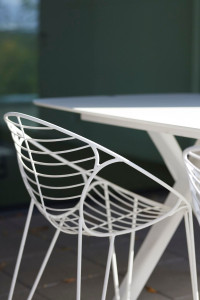 Штабелируемый стул из нержавеющей стали