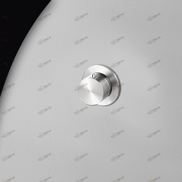 Девиатор трехрежимный сталь глянцевая Hiro Radomonte HIR11L