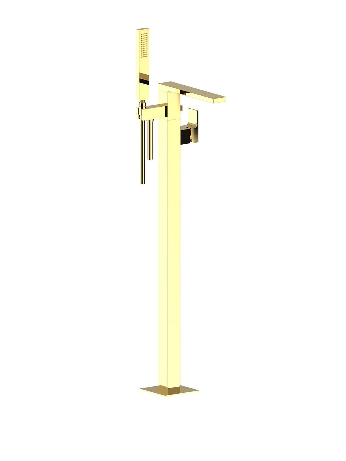 Однорычажный смеситель для ванны с ручным душем Rubinetterie Frattini Vita Due ARCH-00105837 - Вид №12