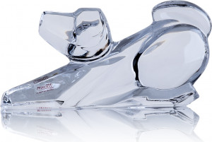 10612301 Moser Фигурка 12см "Собака" Хрусталь бессвинцовый