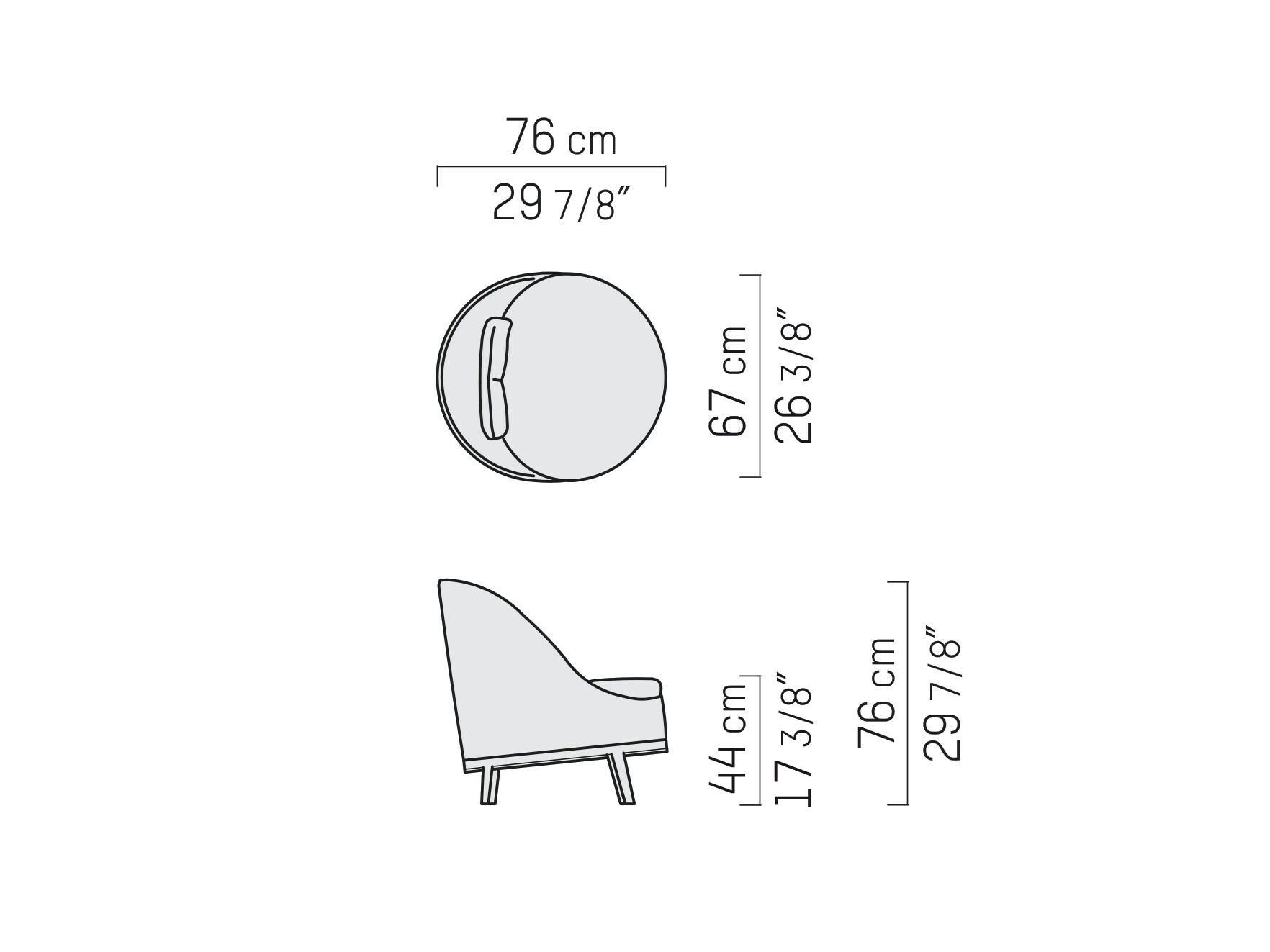 Кожаное кресло Piet Boon ARCH-00027056