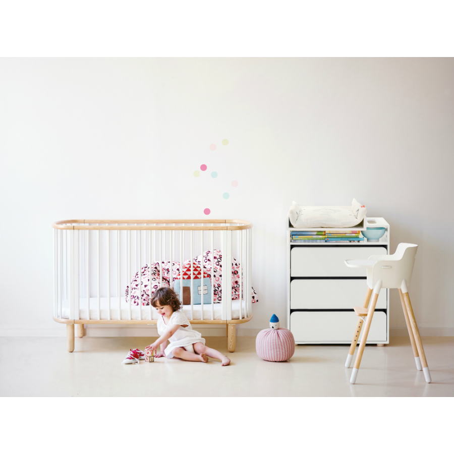 Стол пеленальный Flexa Baby с тремя ящиками, белый, 96х72х43,5/72 см 901066140 - Вид №13