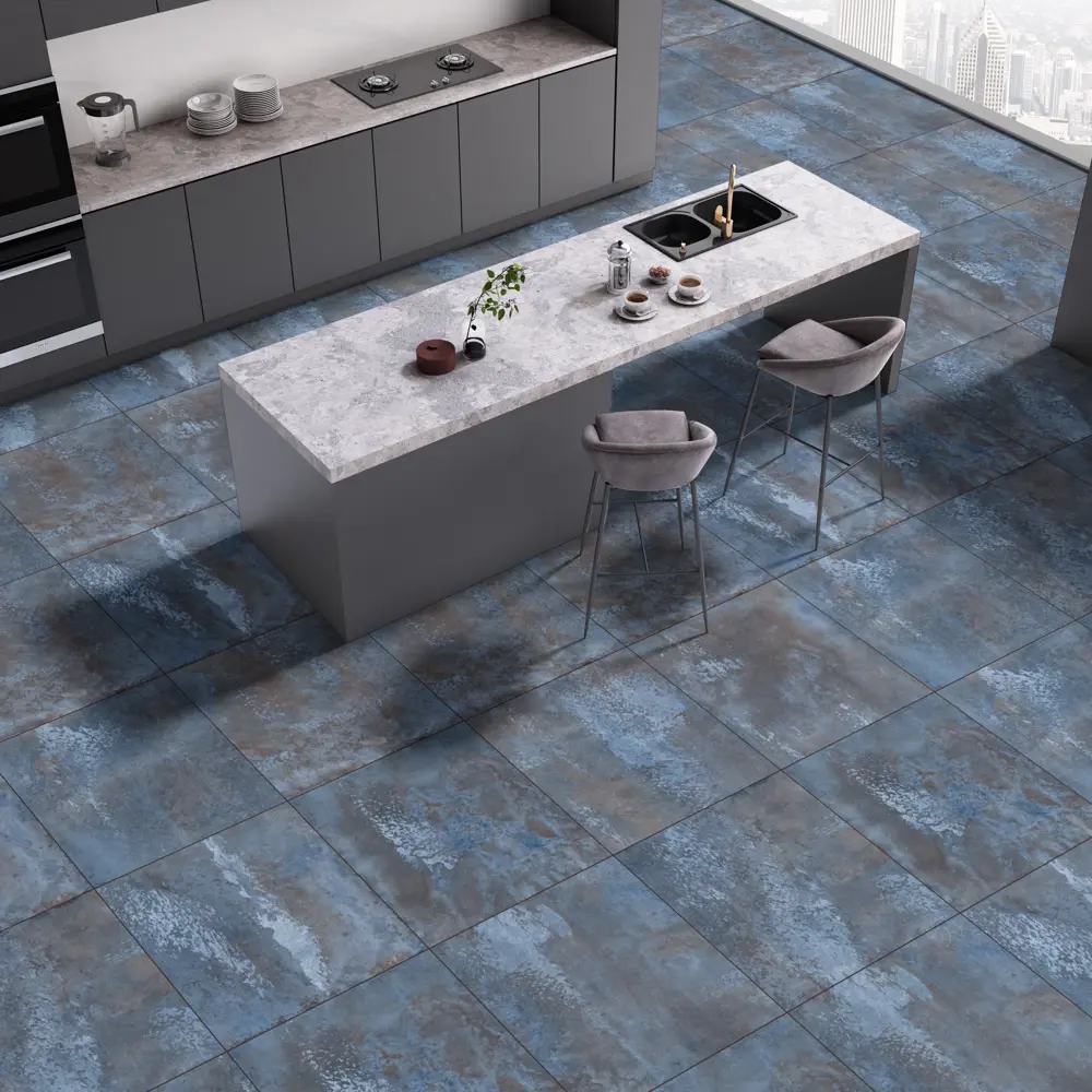 Керамогранит Sapphire 1008 60x60 см 1.44 м² матовый цвет синий 87030689 STLM-2069417 Santreyd