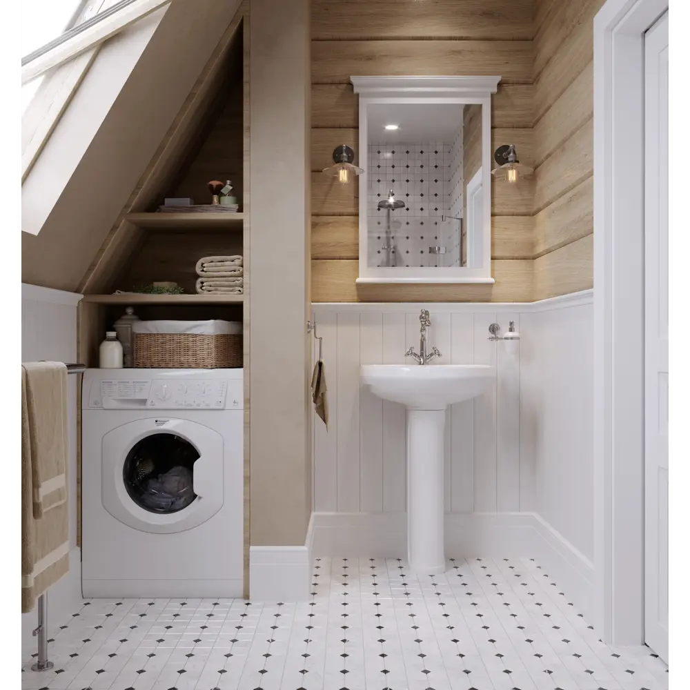 Раковина SANTERI Вест 56 см — элегантность и функциональность для ванной 82659006 STLM-0033069 - Вид №4