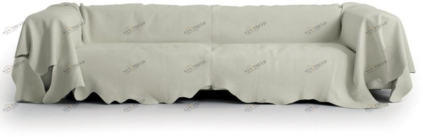 edra 3-х местный кожаный диван  Gran khan 