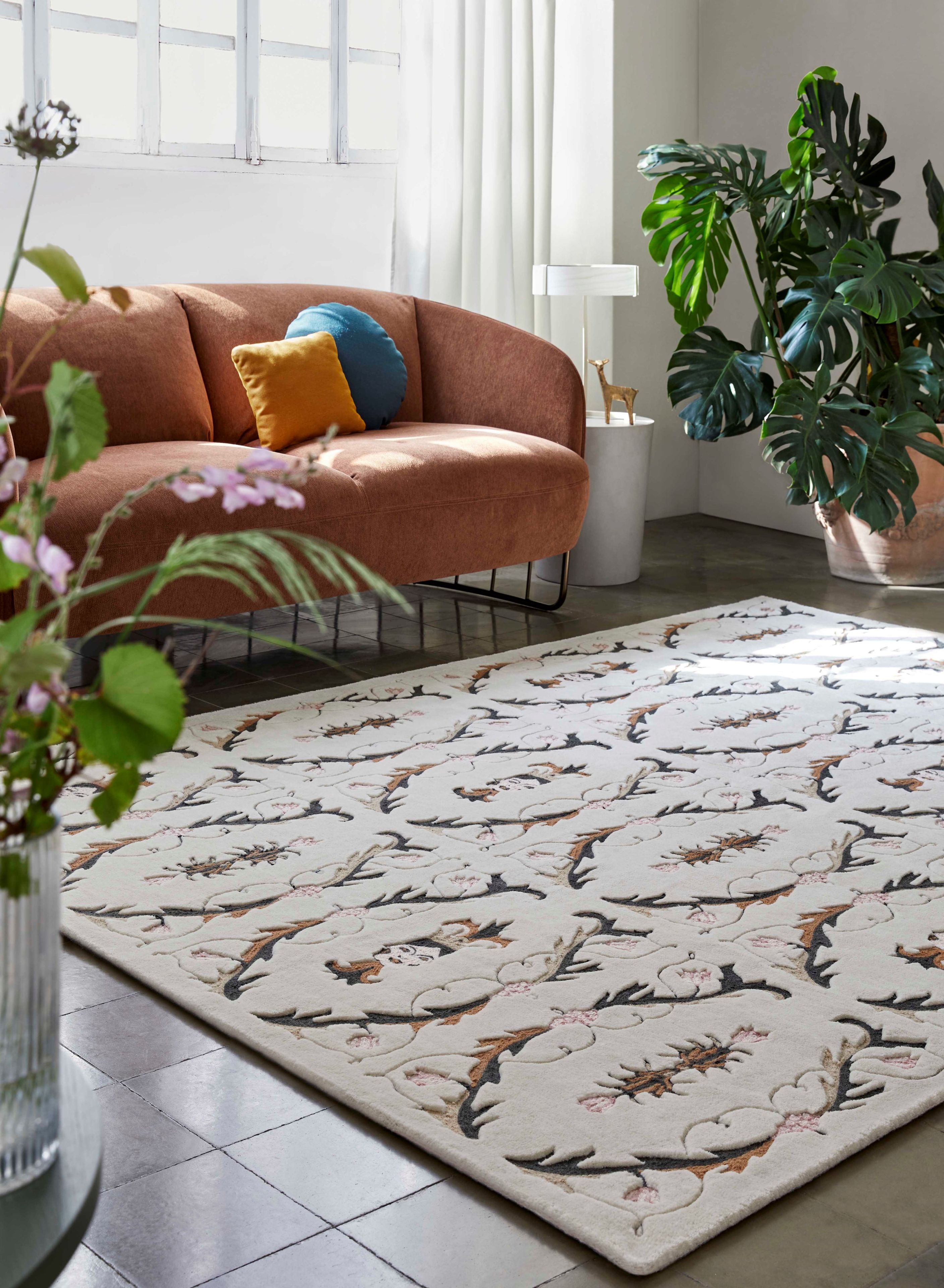 Шерстяной ковер ручной работы с прямоугольным рисунком GAN Dreams ARCH-00136892 - Вид №7