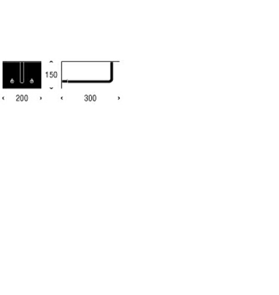 FROST Вешалка для верхней одежды UNU 200 » белая / полированная Алюминий / нержавеющая сталь Белый / полированный U4016-W  - Вид №3