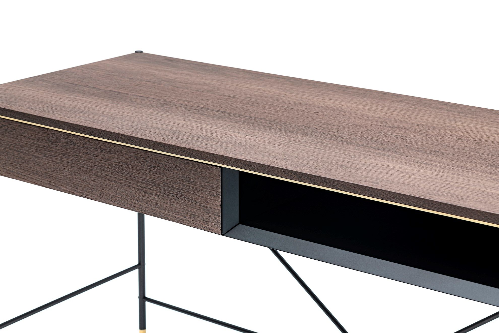 Деревянный письменный стол с ящиками Living Divani эпоха ARCH-00065131 - Вид №9