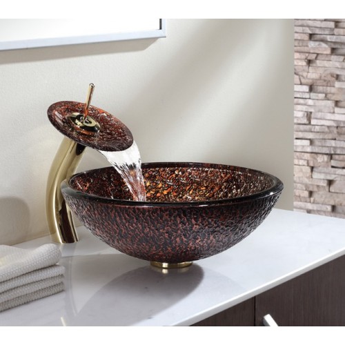 C-GV571-19mm-KGW1700 Накладная раковина на столешницу  прямоугольная Krausru 