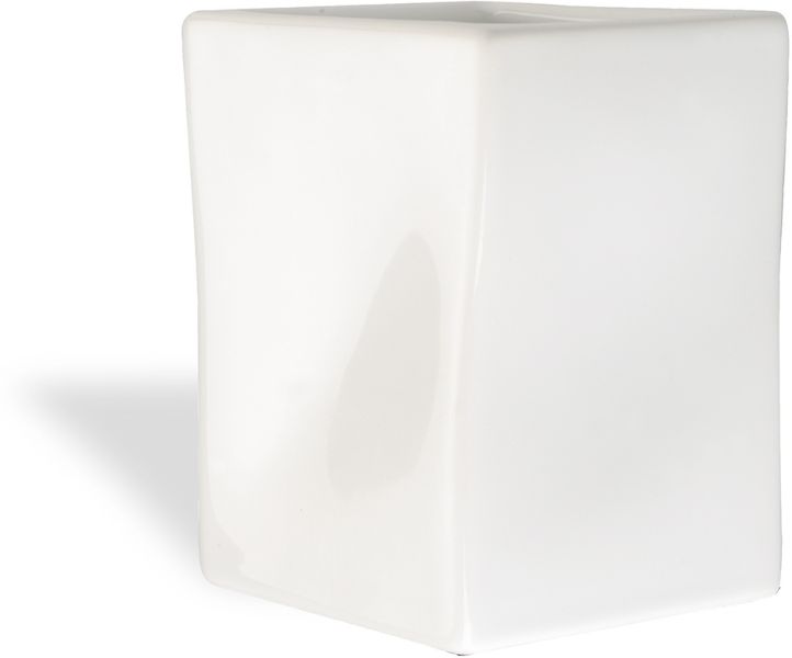 793(BI) Stil Haus Prisma, настольный керамический стакан, белая керамика