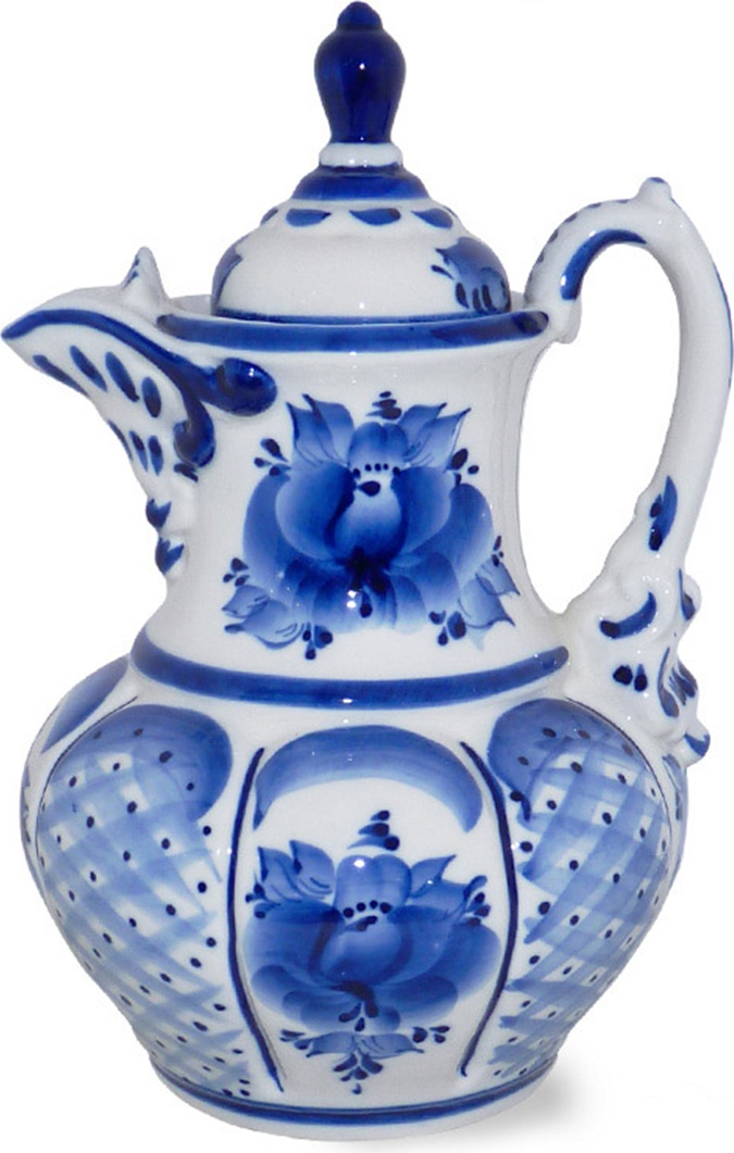 10580698 Гжельский фарфоровый завод Кувшин Восточный 1с 