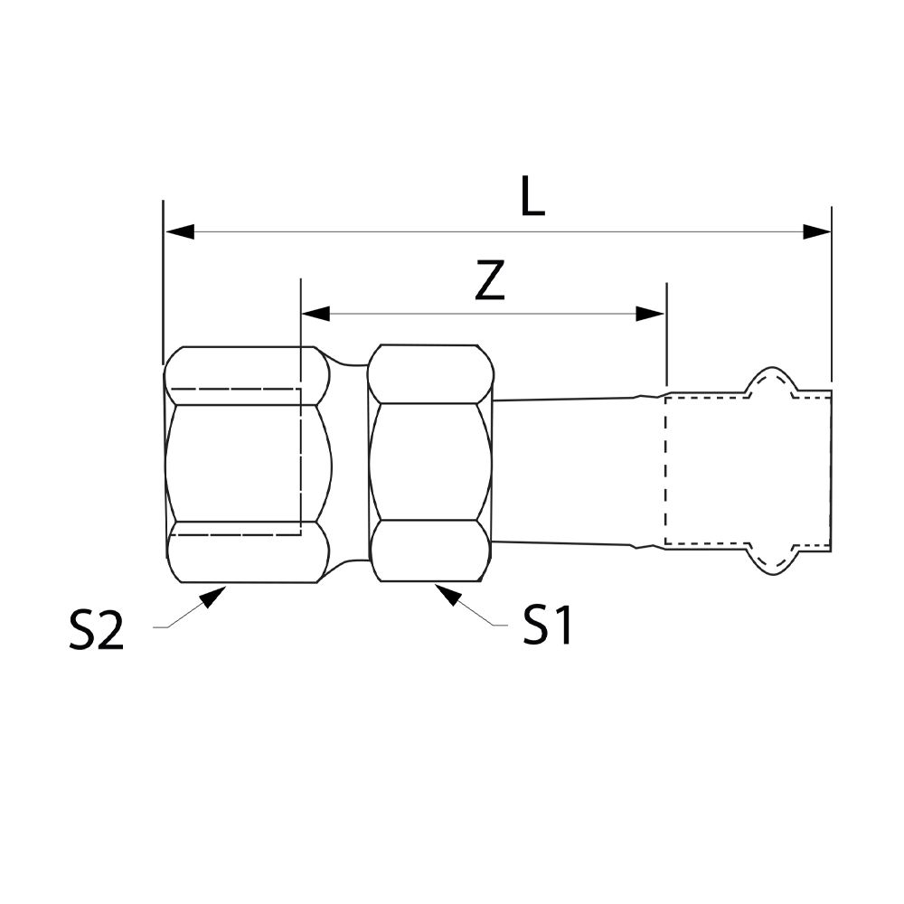 PS4330G0220600 Разъемные соединения Tece  - Вид №1