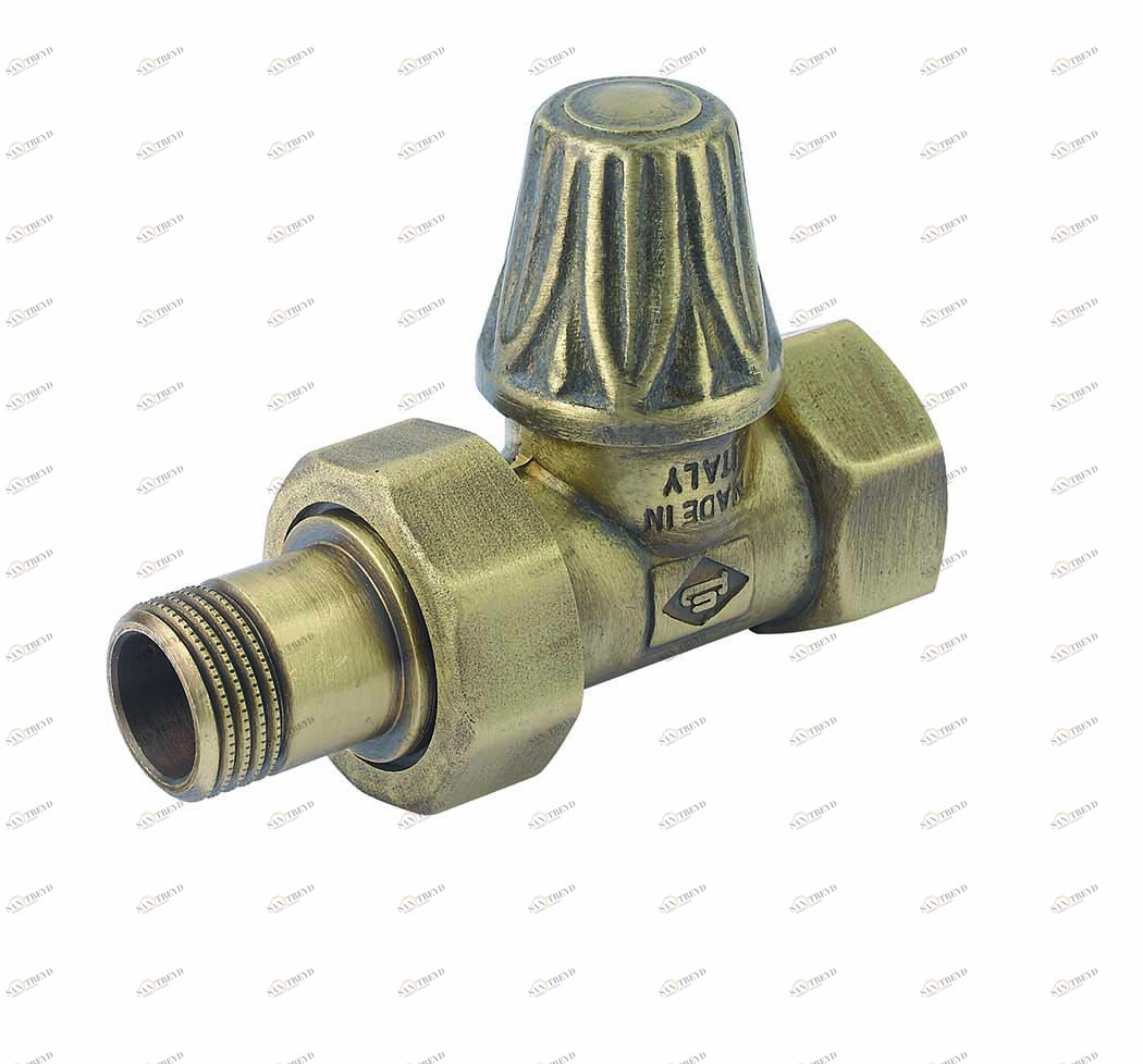 Carlo Poletti V67810MA Клапан прямой, с подключением для стальной трубы 