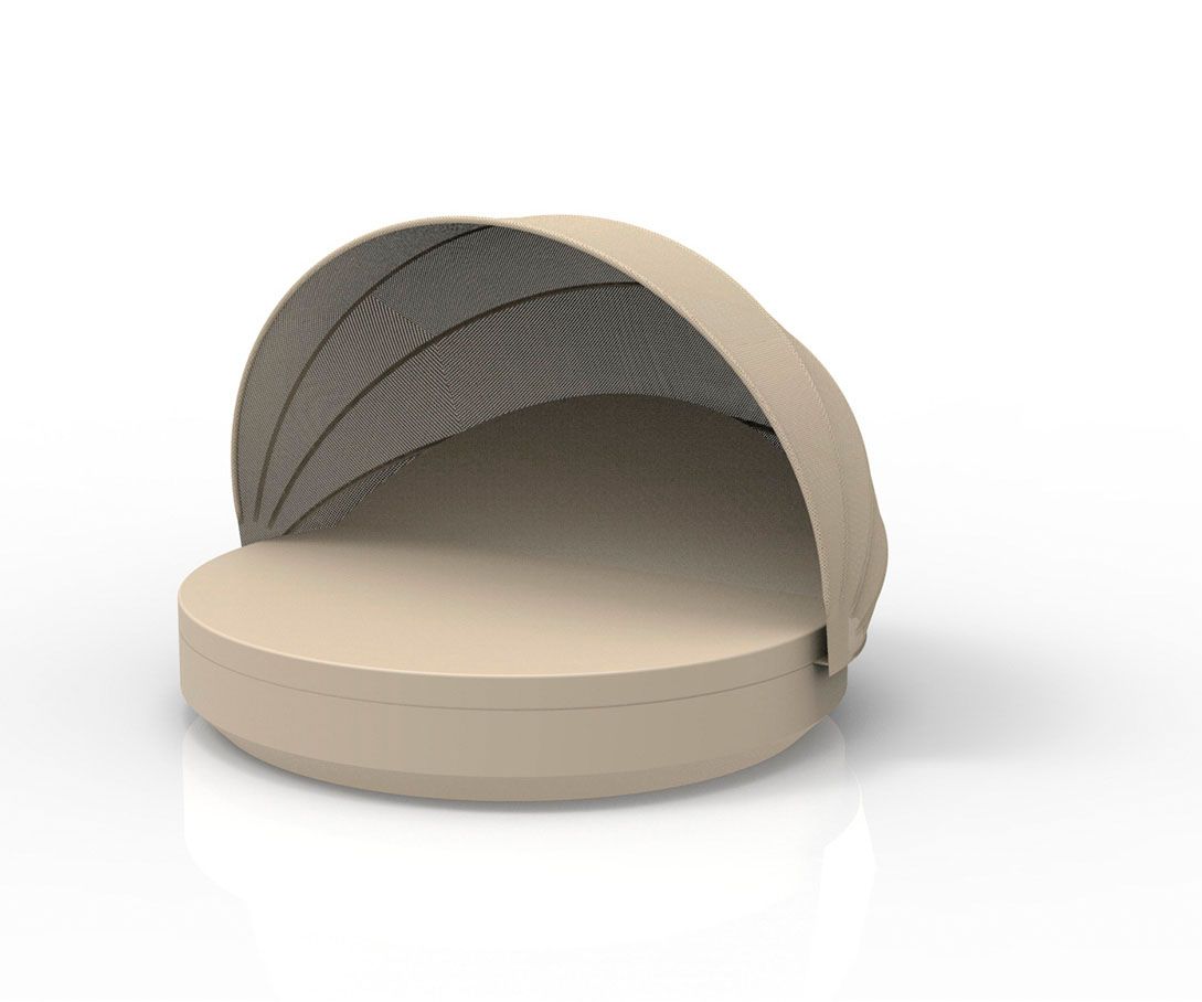 088224 Кровать с откидной спинкой и складным навесом Vondom Vela - Вид №6