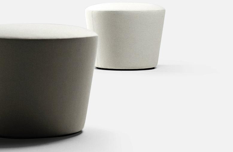 La Cividina Пуф из ткани с огнестойкой набивкой Folies sun-id-1349756 - Вид №1