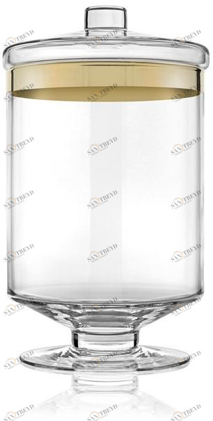 IVV Стеклянный контейнер для пищевых продуктов Avenue gold 7942.2