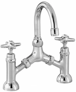 RUBINETTERIE STELLA Смеситель для умывальника на 2 отверстия Italica It00001