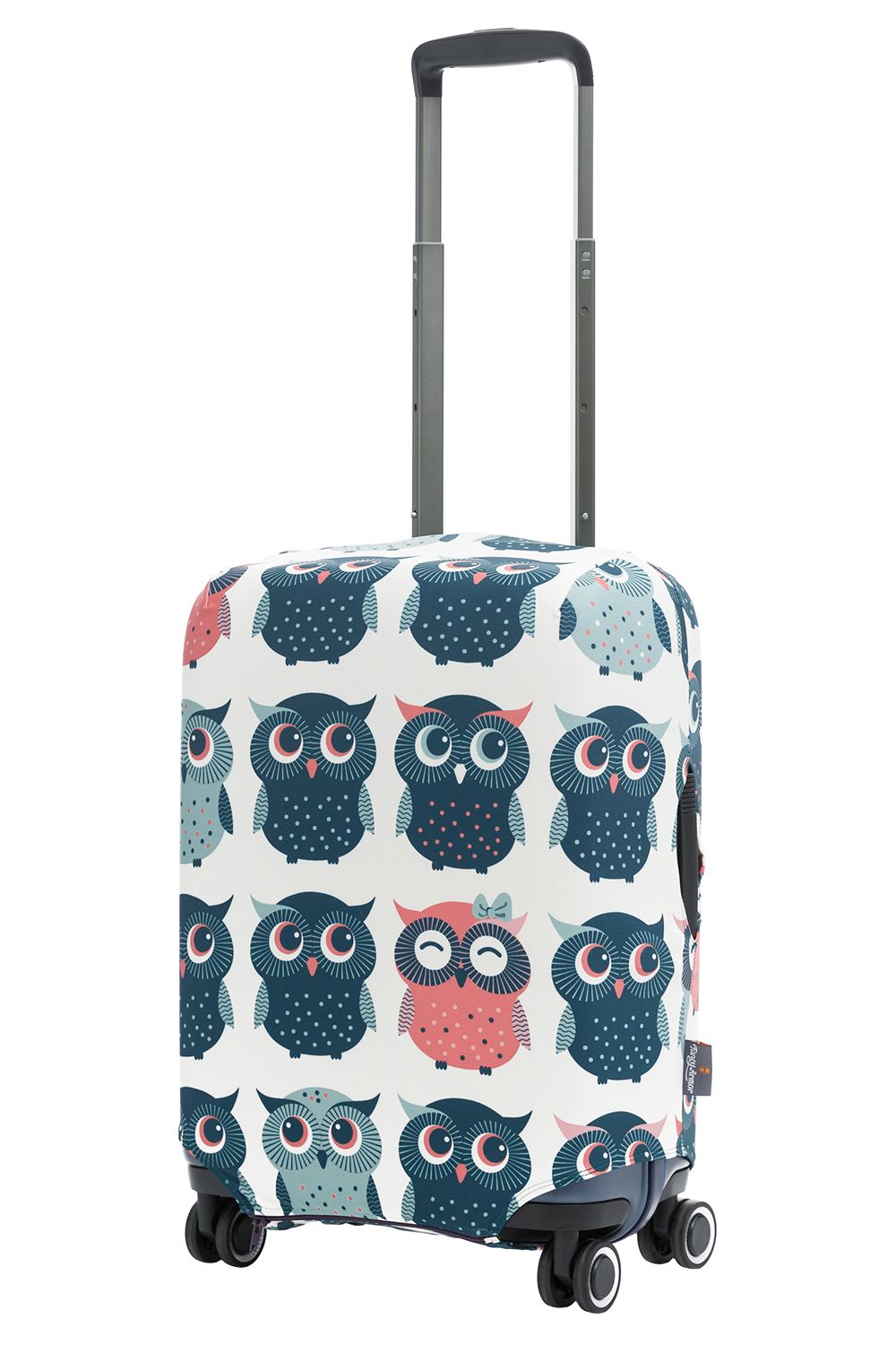 ECO Совушки S Чехол для чемодана малый Fancy Armor ECO