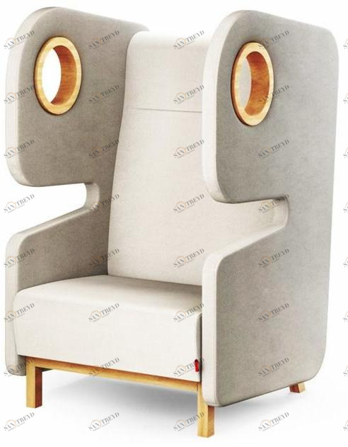 Mikomax Smart Office Стул Wing из шерсти Packman sun-id-1507975