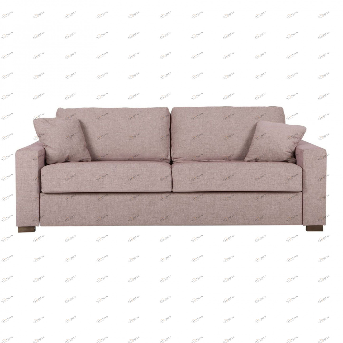 Диван-кровать Lukas прямой розовый SITS ДИЗАЙНЕРСКИЕ, LUKAS 192146 Розовый 