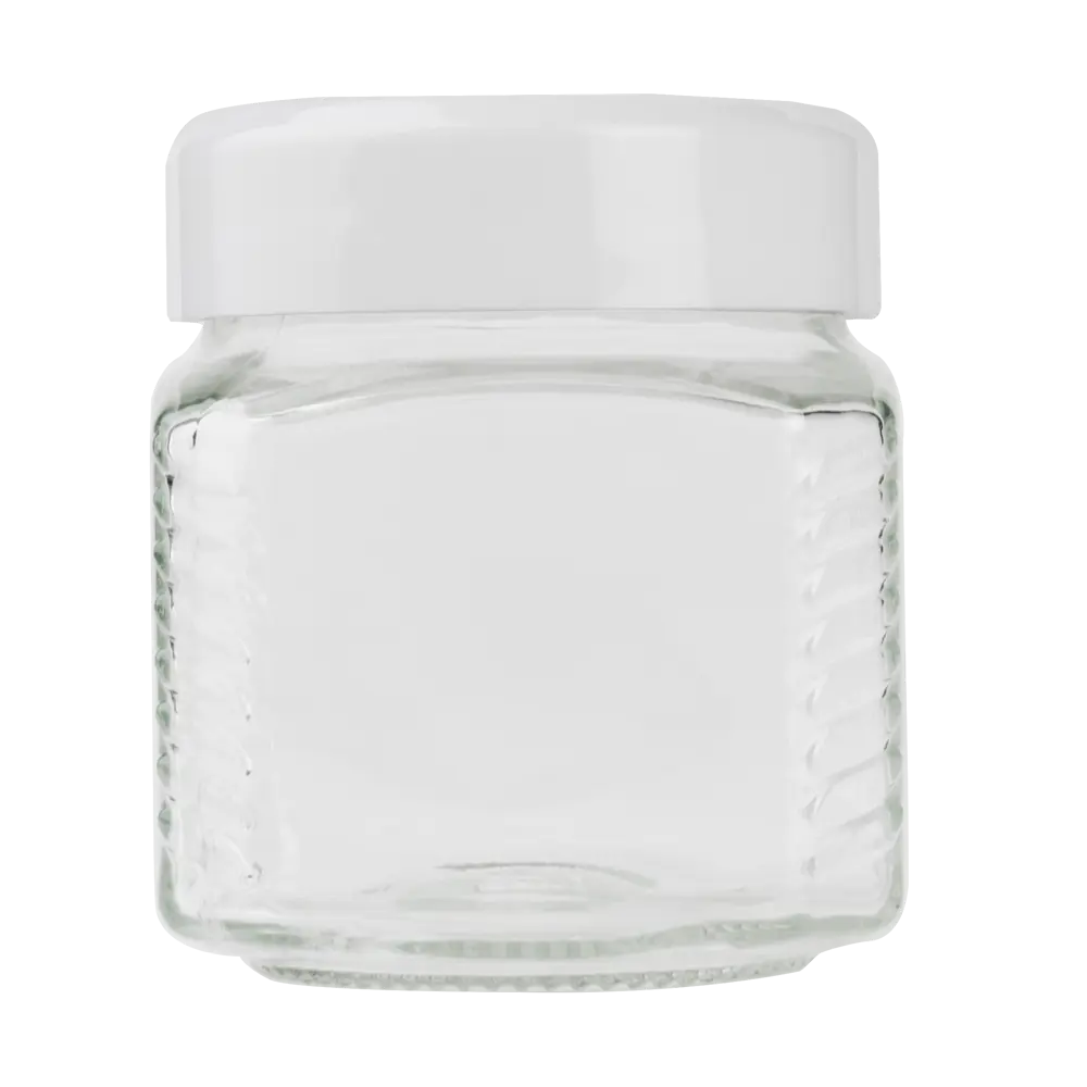 Банка для сыпучих продуктов Berossi Rondo 0.25 л стекло цвет белый STLM-2085866 - Вид №4