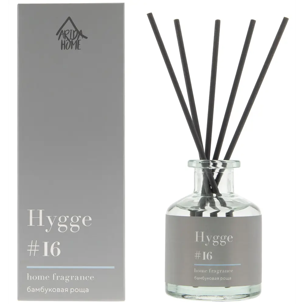 ARIDA HOME Hygge 16 - Аромадиффузор Бамбуковая роща 50 мл 88950277 STLM-0825120