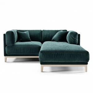 Диван Case угловой морская волна THE IDEA ДИЗАЙНЕРСКИЕ 210520 Зеленый