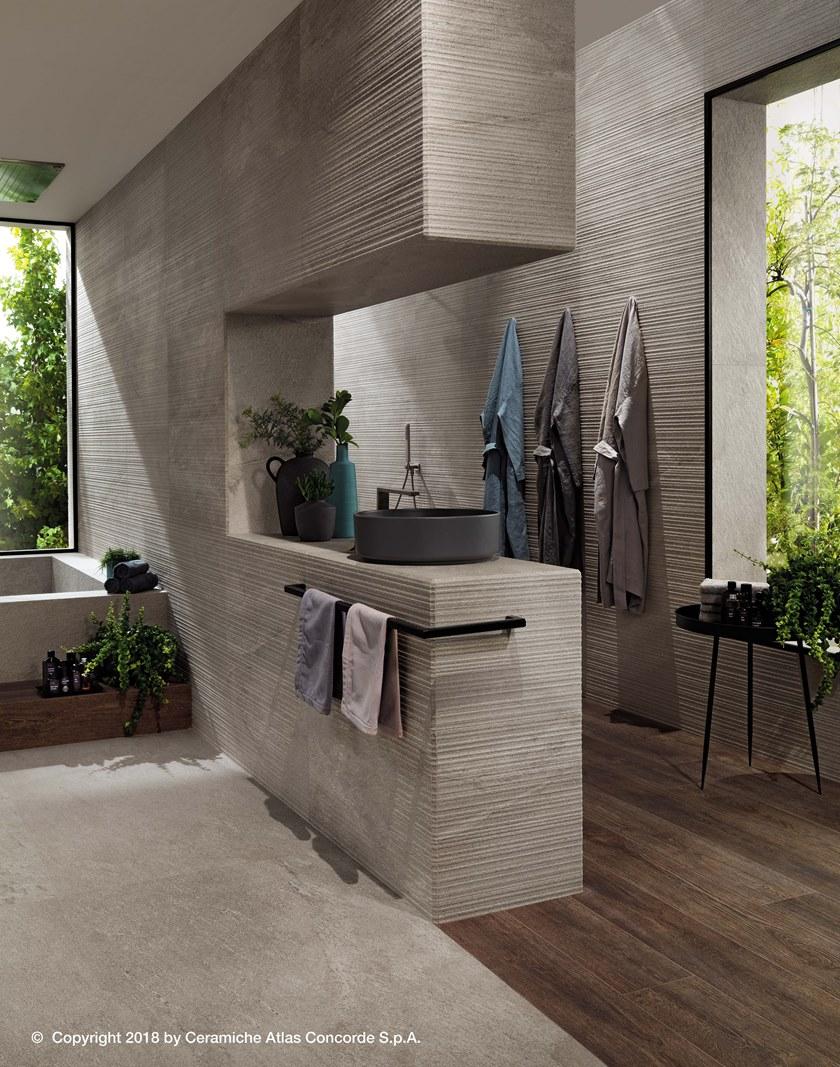 Atlas Concorde Настенная / напольная плитка из керамогранита с эффектом камня Klif sun-id-1429374 - Вид №17