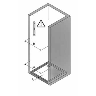 B9436L01TR Polaris Сollection душевая зона  Samo 40375 - Вид №1