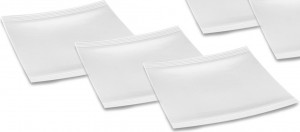 10665567 Lenox Набор из 6 тарелок акцентных квадратных Lenox "Аллея Тин Кен" 24см Фарфор, Керамика