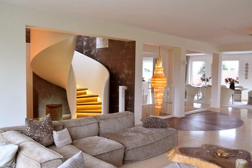 Siller Treppen Винтовая винтовая лестница из дерева со светодиодной подсветкой Tornado sun-id-1509877 - Вид №2