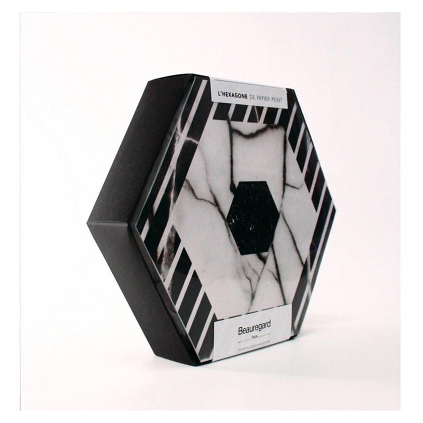 BEAUREGARD Наклейка на стену из нетканой бумаги с рисунком L'hexagone sun-id-1470573 - Вид №4