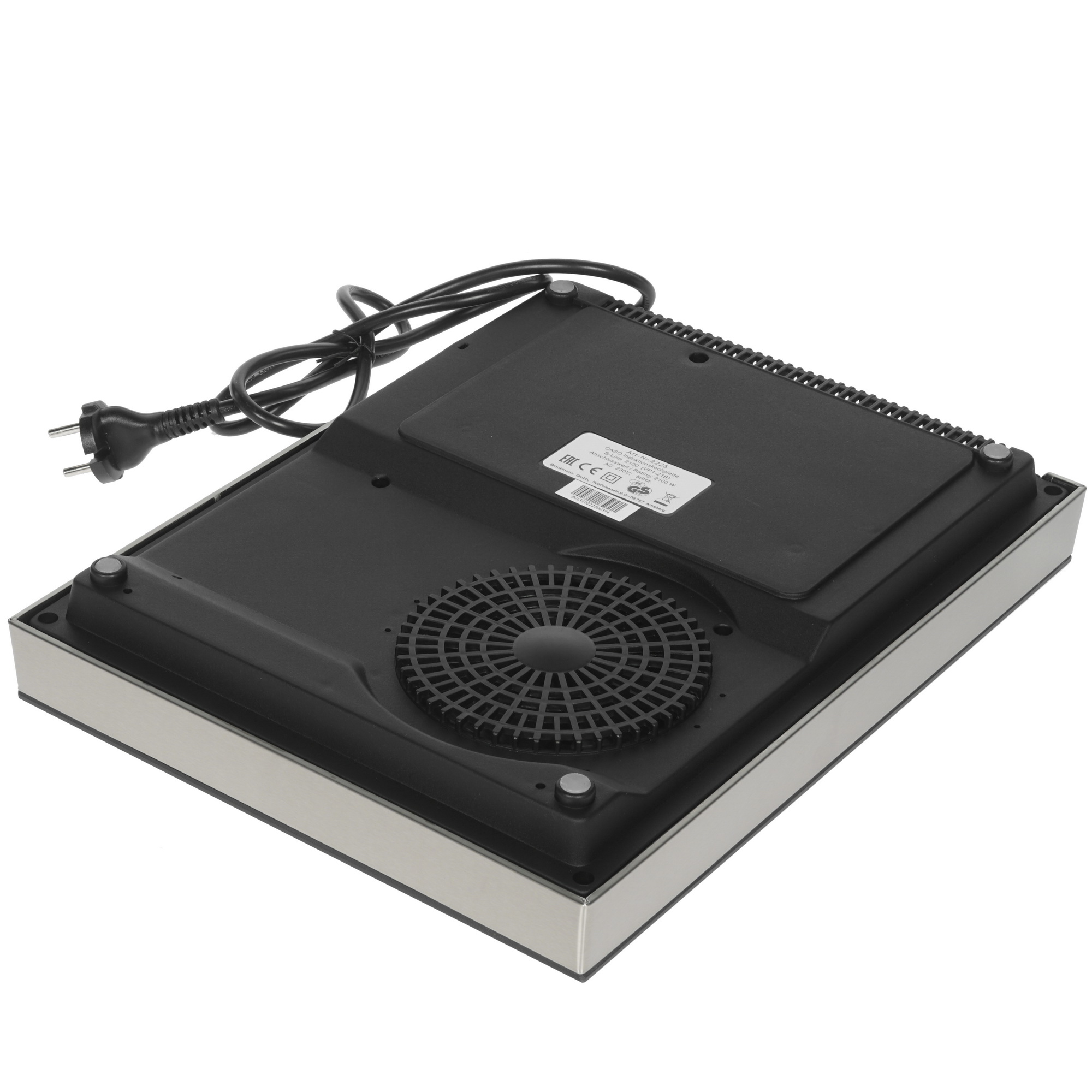 8117092 Плита компактная электрическая CASO Slim Line 2100 черный STDN-0082504 - Вид №3