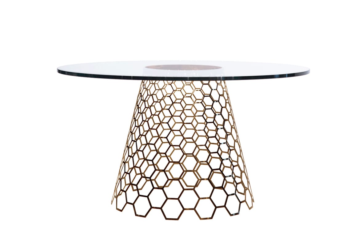 Круглый стеклянный стол Mobi CONE ARCH-00055553 - Вид №1