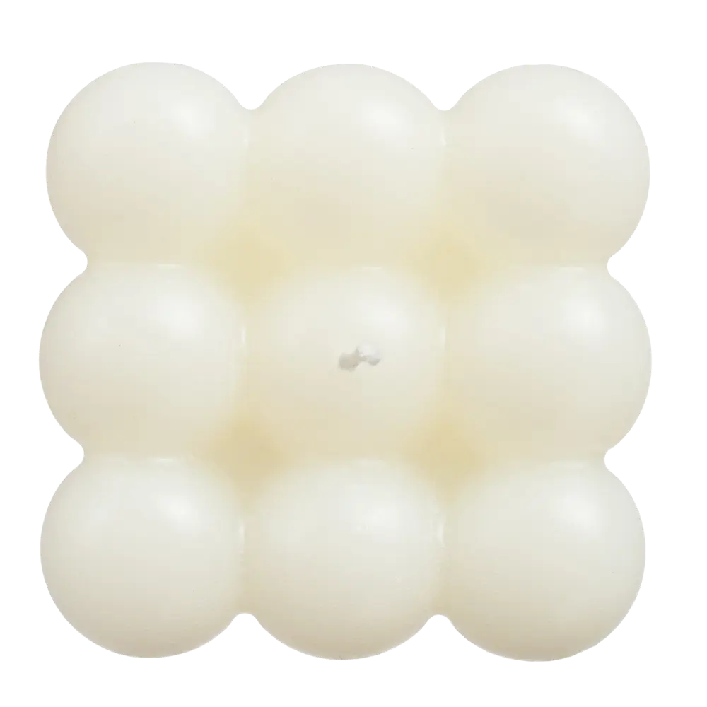 Свеча Шары в кубе 6 см слоновая кость Santreyd STLM-2064279 - Вид №1