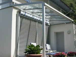 FRUBAU Навес из алюминия и стекла Coperture