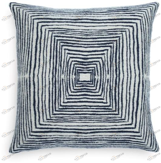 Ethnicraft Квадратная тканевая подушка для дивана Mystic ink 21057